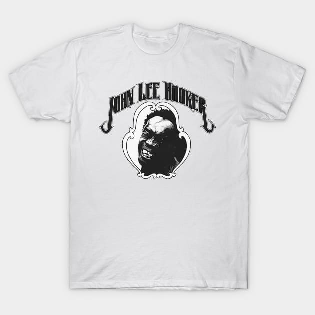 John Lee Hooker T-Shirt by CosmicAngerDesign